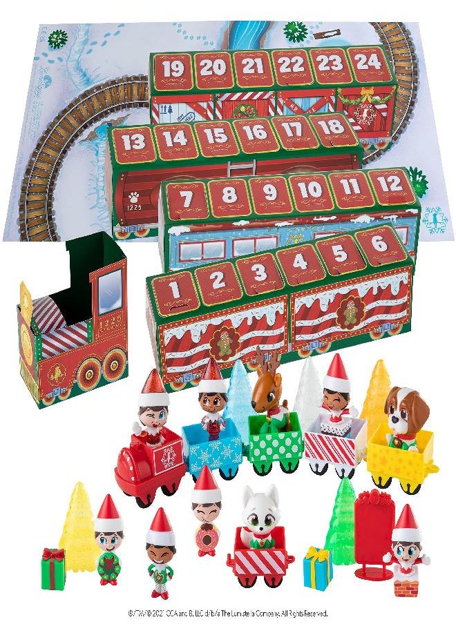 The Elf on the Shelf North Pole Advent Train (Scout Elf Not Included)