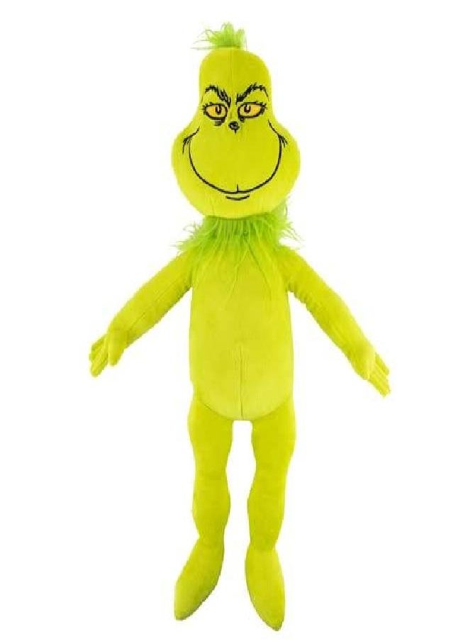 Franco Grinch by Dr. Seuss Holiday & Christmas Bedding Super Soft Plush 20 Inch Cuddle Pillow Buddy,(Official Dr. Seuss Product)
