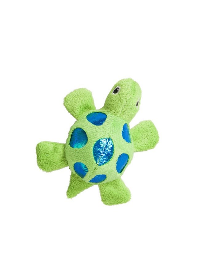 Ethical Pets 52076 Shimmer Glimmer Turtle Catnip Toys