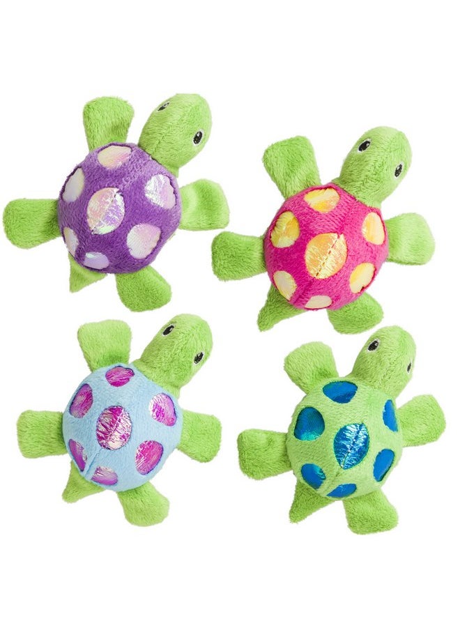 Ethical Pets 52076 Shimmer Glimmer Turtle Catnip Toys