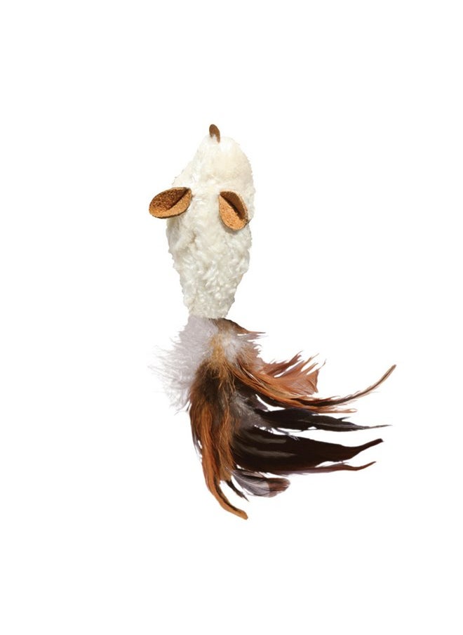 KONG Feather Mouse Catnip Toy (Colors vary)