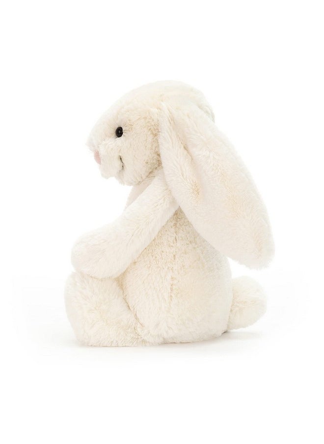Bashful Cream Bunny Stuffed Animal, Medium 12 Inches | Rabbit And Bunny Plush Toy | Classic Children'S Gift