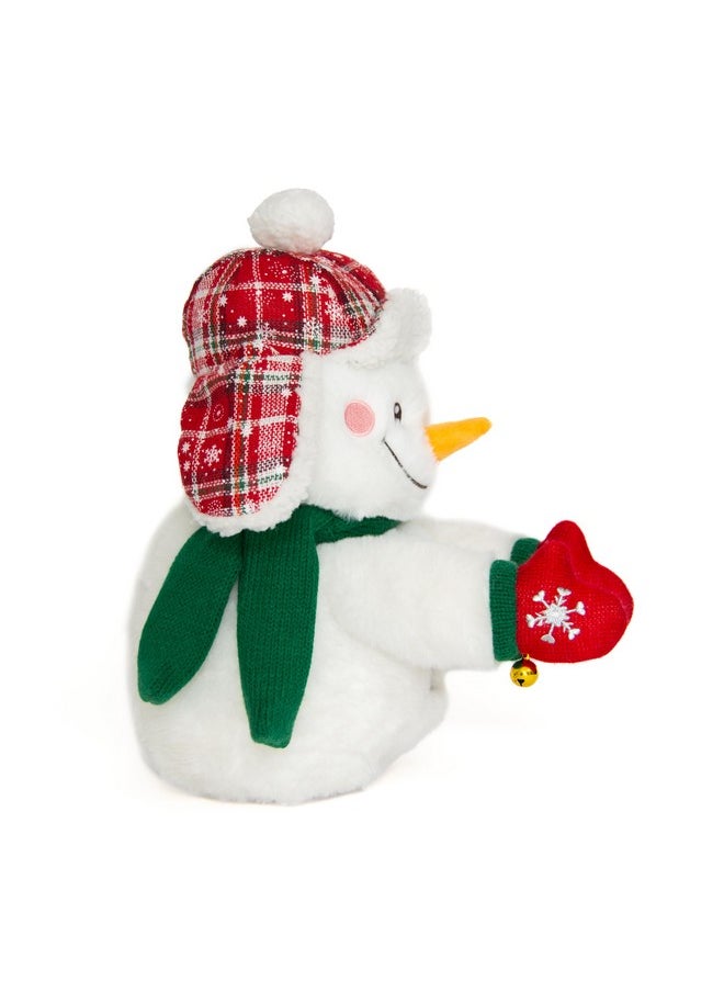 - Christmas Cheer Charlie | Animated Musical Singing Christmas Soft Plush Toy Snowman, 12 Inches