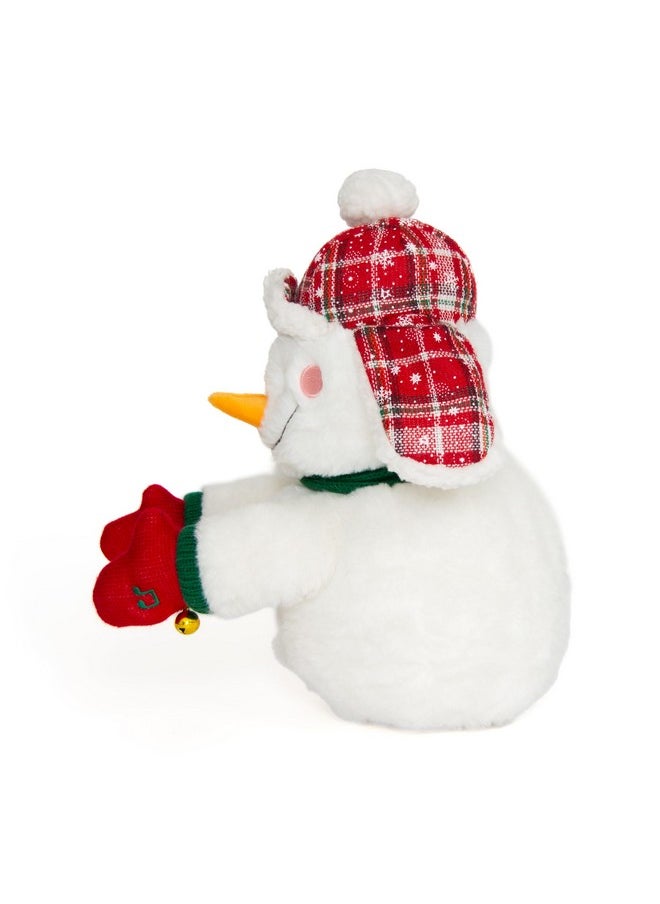 - Christmas Cheer Charlie | Animated Musical Singing Christmas Soft Plush Toy Snowman, 12 Inches
