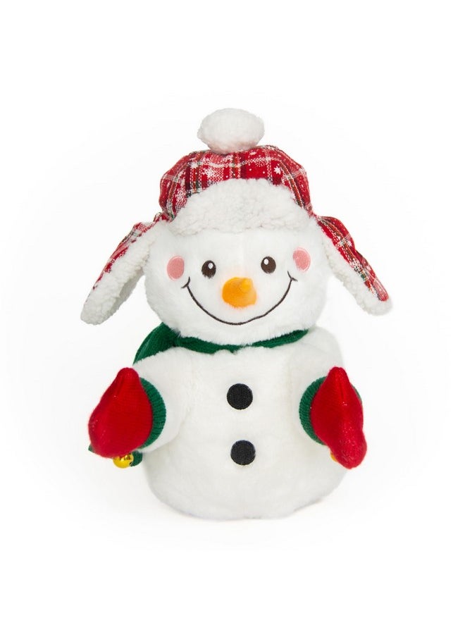 - Christmas Cheer Charlie | Animated Musical Singing Christmas Soft Plush Toy Snowman, 12 Inches