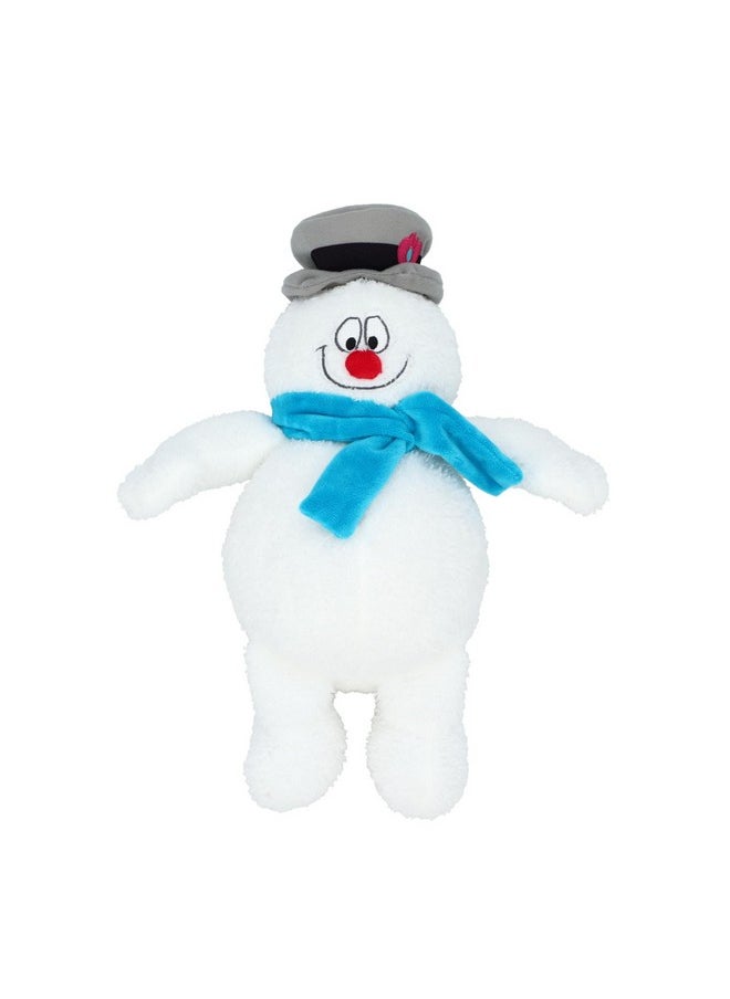 Frosty The Snowman Soft Huggable Stuffed Animal Cute Plush Toy For Toddler Boys And Girls, Gift For Kids, 13.5 Inches