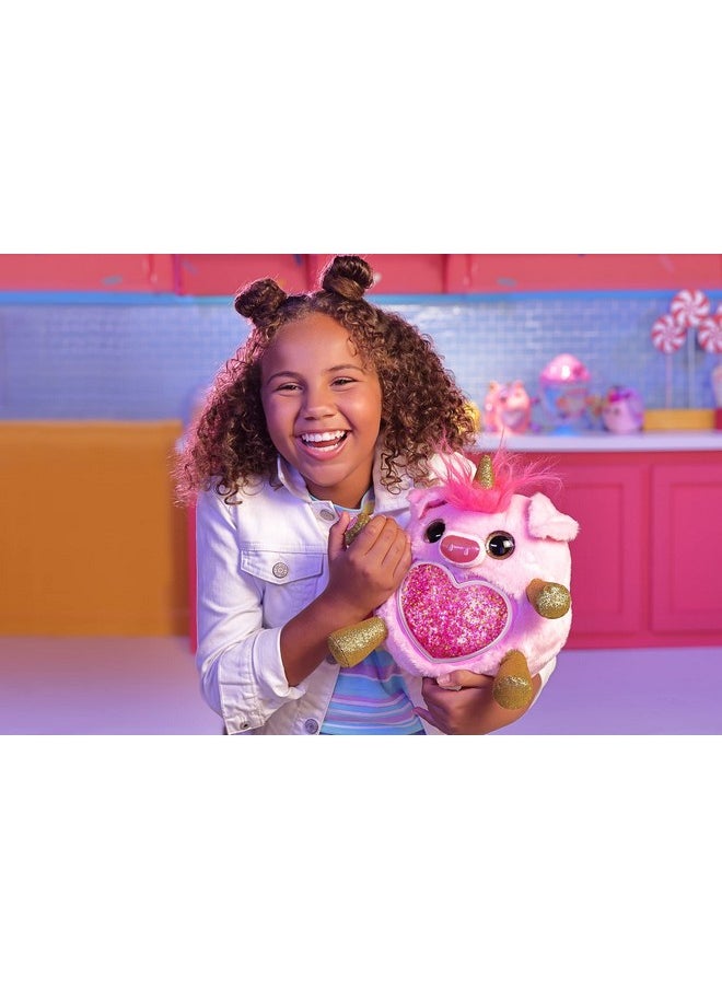 Jelly Shake Surprise Series 2 Pig By Zuru Cuddle Plush Scented Stuffed Animal, Slime Mix, Talkback Feature And More, Ages 3+ (Pig)