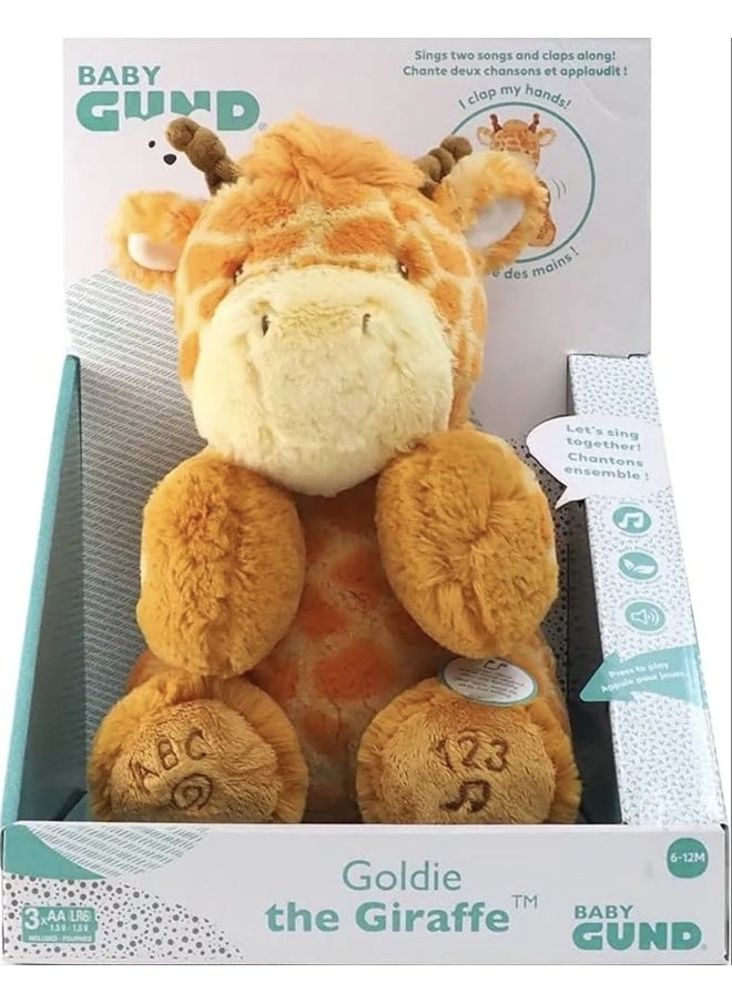 Baby Gund Goldie the Giraffe Animated Plush Toy (27.94 cm)