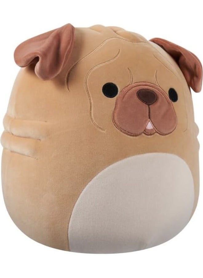Squishmallows Morton: The Brown Shar Pei Dog Plush Toy (30 cm)