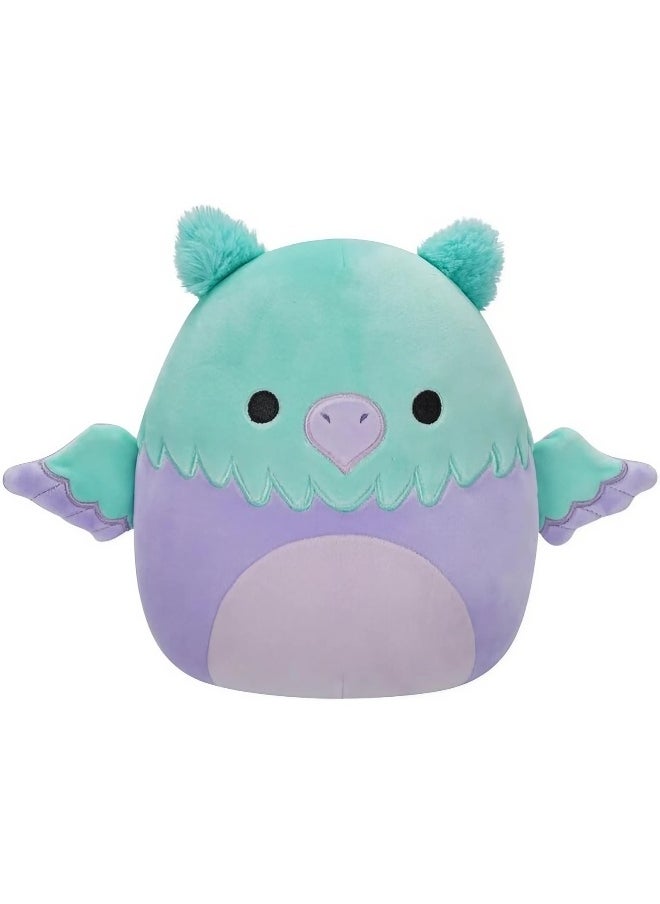 Squishmallows Minerva the Teal And Purple Griffin Plush Toy (30 cm)
