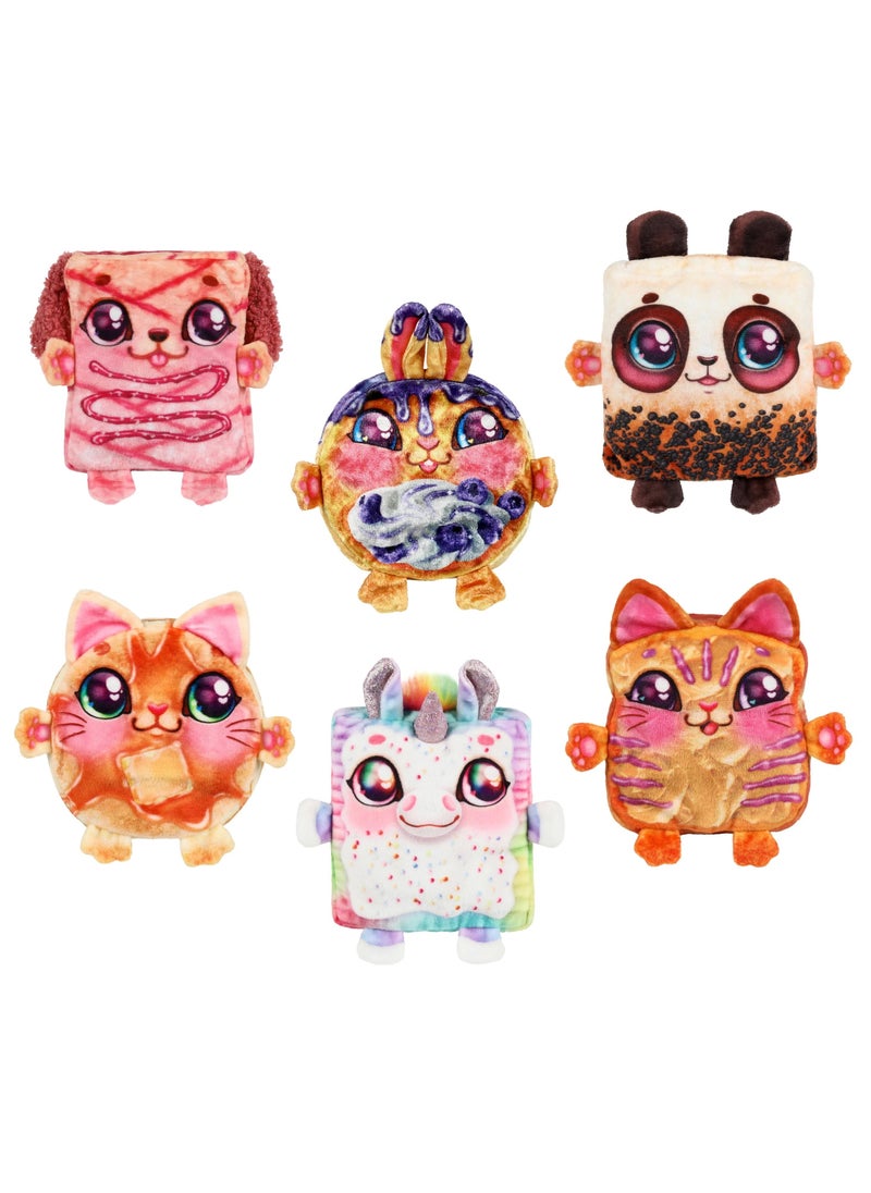 Cookeez Makery Toasty Treatz Toaster, Assorted 1 Piece (Style & Color May Vary) | Reveal a Scented Plush! | Surprise Pet | Mystery Plush