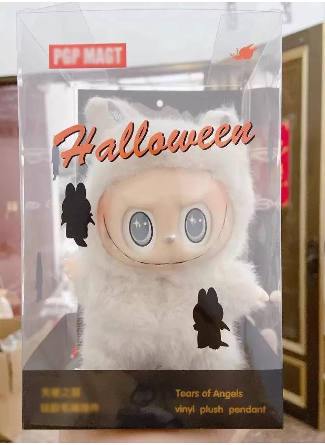 Labubu THE MONSTERS Exciting Macaron Vinyl Face Series Figures Toy Adorable Lovely Personalized Doll White