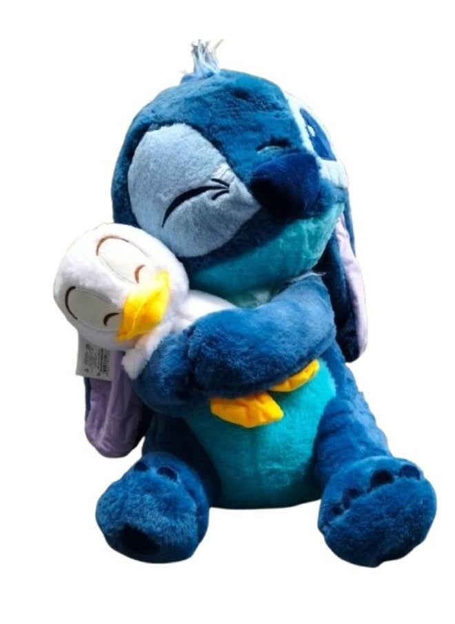 Stitch With Duck Plush - 17 Inches