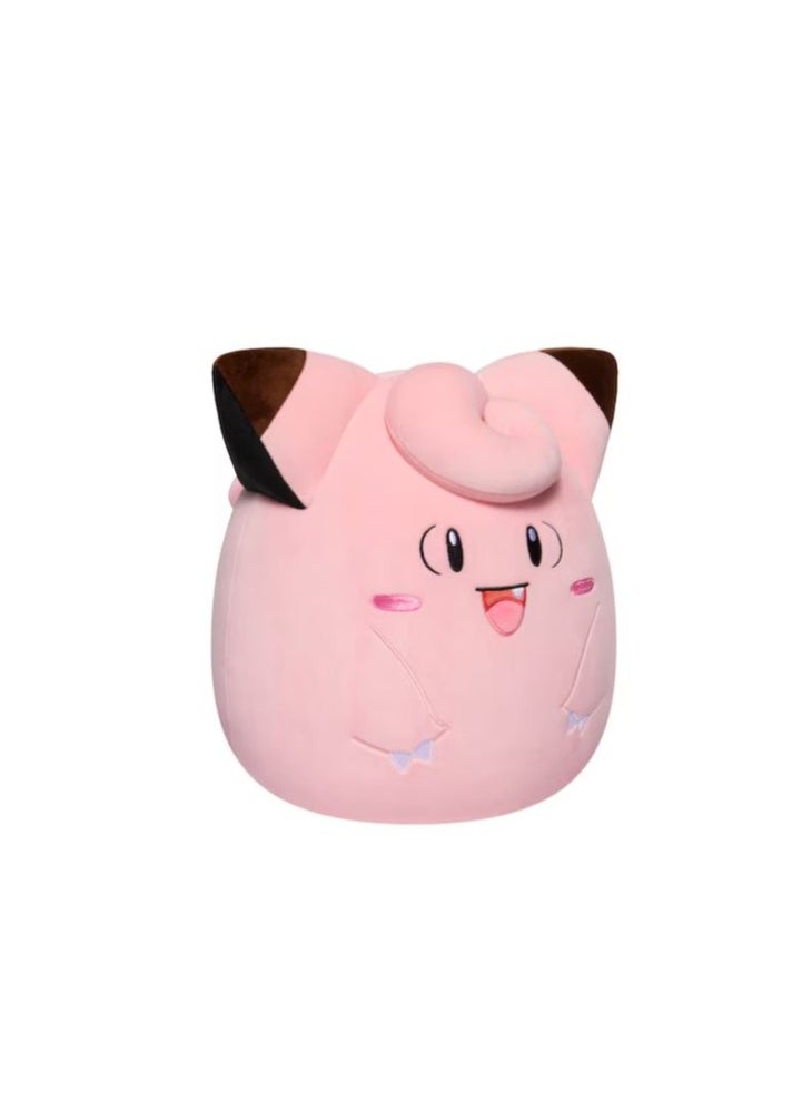 Squishmallows Pokemon Plush - Clefairy, 10 Inches