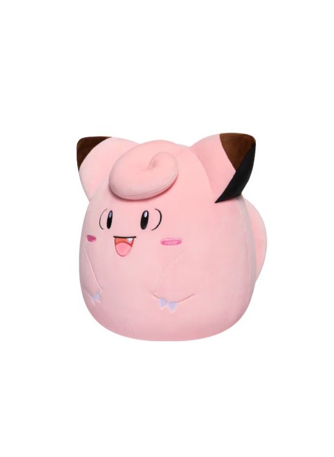 Squishmallows Pokemon Plush - Clefairy, 10 Inches