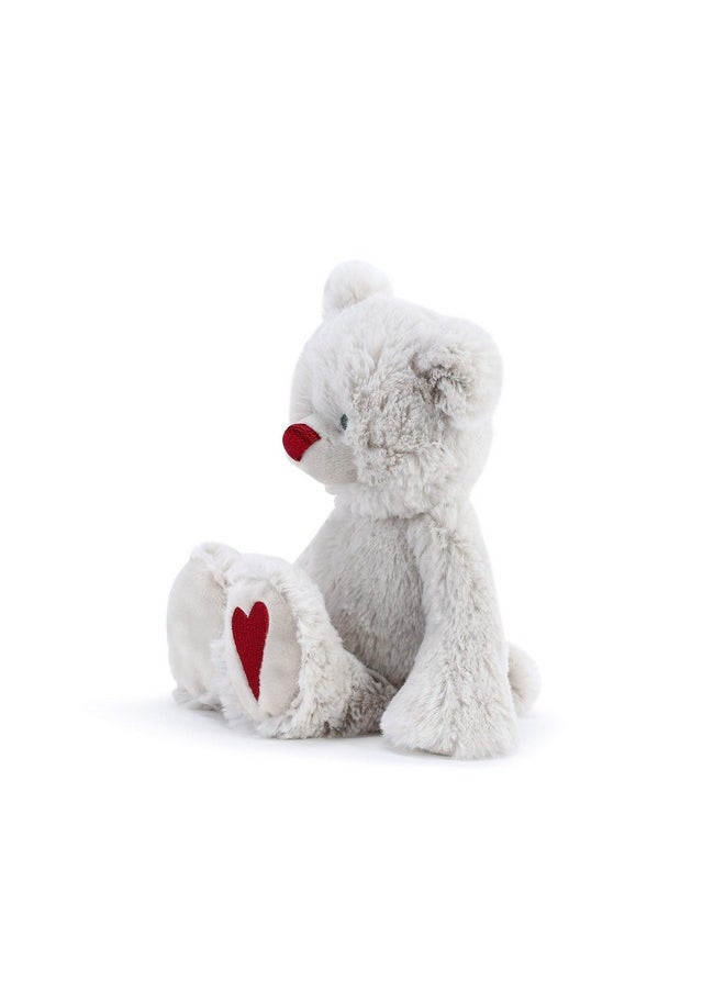 Joyful Red Garnet Color January Birthstone 8.5 Inch Children'S Plush Stuffed Animal Toy