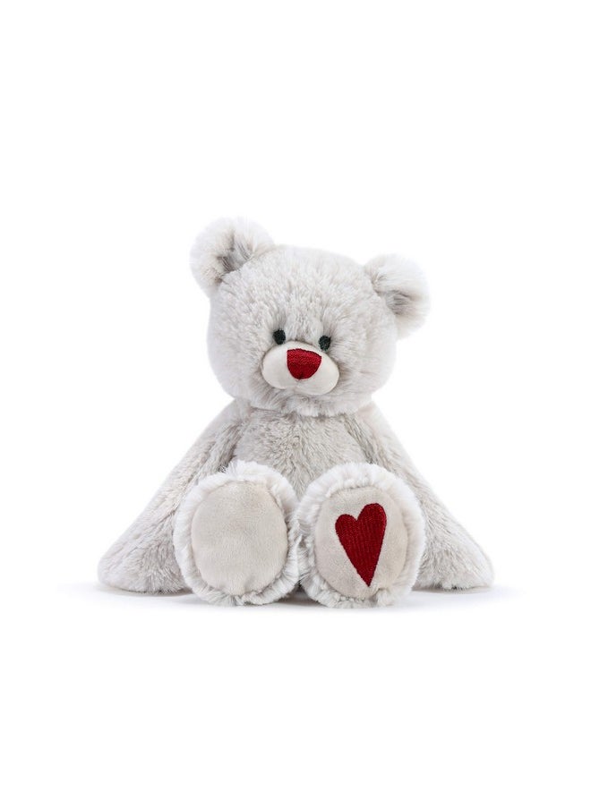 Joyful Red Garnet Color January Birthstone 8.5 Inch Children'S Plush Stuffed Animal Toy