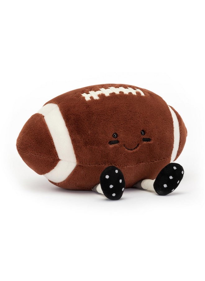 Amuseables Football Stuffed Toy, 11 Inches | Football Plush | For Sports Fans