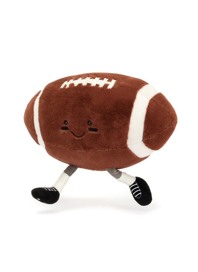 Amuseables Football Stuffed Toy, 11 Inches | Football Plush | For Sports Fans