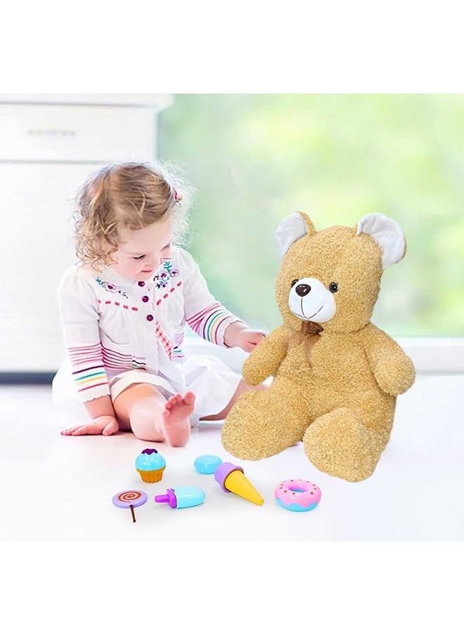 50cm Brown Teddy Bear Toy for Girls Friend and Couples Anniversary Valentine and Birthday Gift