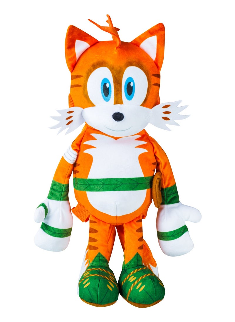 Sonic Plush Backpack 12-Inches, Assorted 1 Piece (Style & Color May Vary) | Plush Toy | Soft Toy | Perfect Gift for Kids & Adults