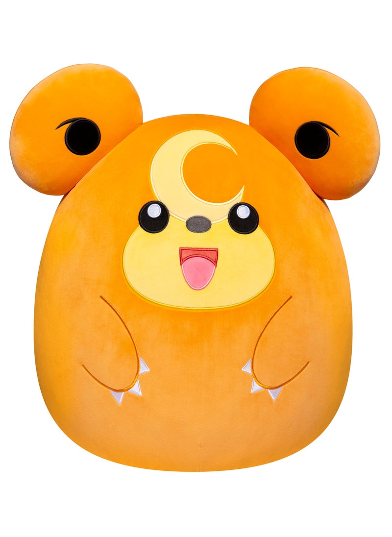 Pokemon Squishmallow Teddiursa 14-Inches | Plush Toy | Soft Toy | Perfect Gift for Kids & Adults