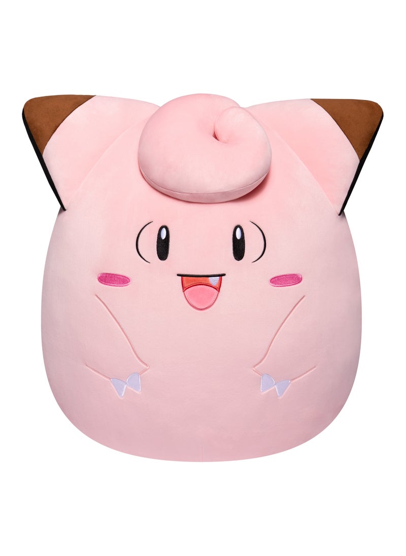 Pokemon Squishmallow Clefairy 14-Inches | Plush Toy | Soft Toy | Perfect Gift for Kids & Adults
