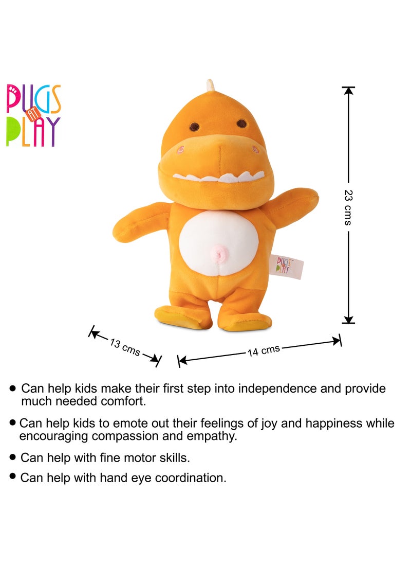 Pugs At Play Walking & Talking Rex 9-Inches, Battery Operated | Interactive Plush Toy