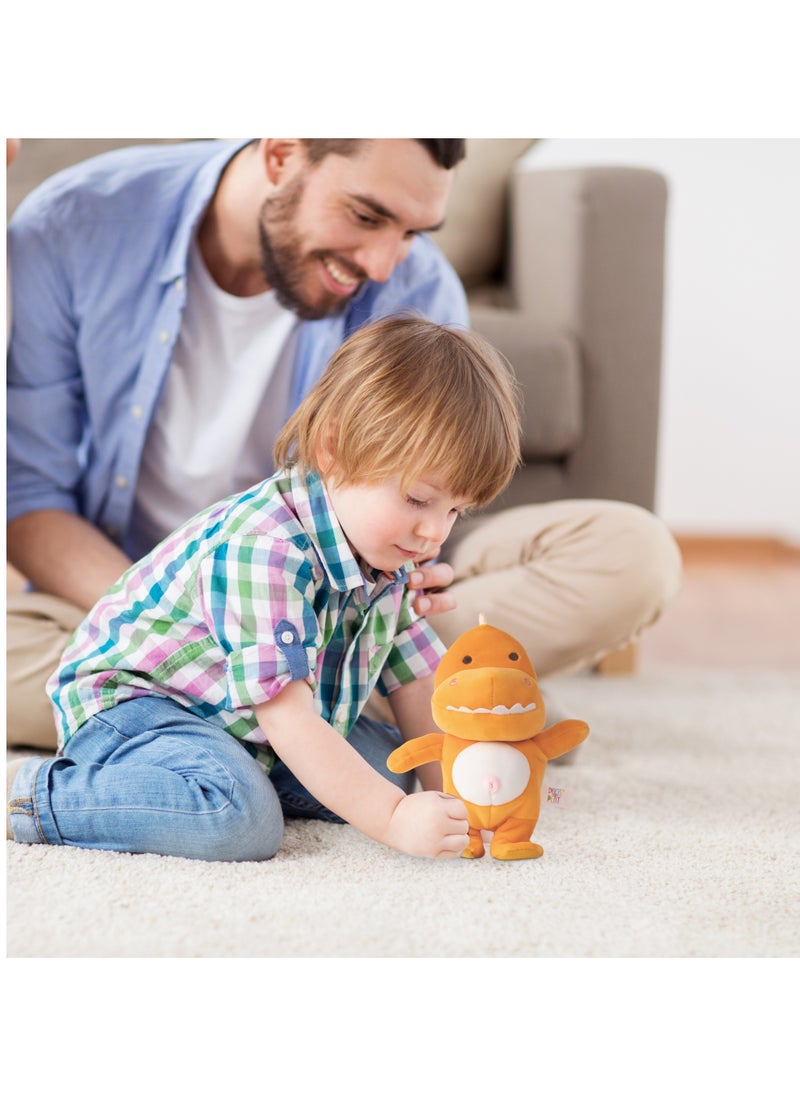 Pugs At Play Walking & Talking Rex 9-Inches, Battery Operated | Interactive Plush Toy