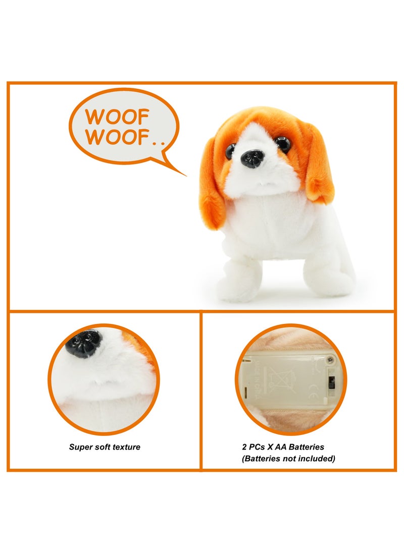 Pugs At Play Walking Buddy 6.5-Inches, Battery Operated | Interactive Plush Toy