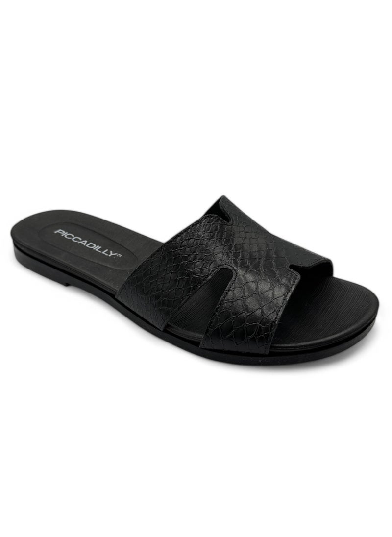 SANDALIA WOMEN'S SANDALS - Luxury Comfort - TEXTURED FINISH - MADE IN BRAZIL