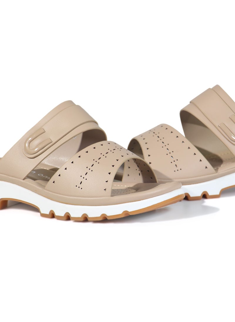 Flat Women Sandals | Open Toe, Casual Slide Women Shoes for Girls & Ladies | Lightweight Girls Sport Comfy Sandals