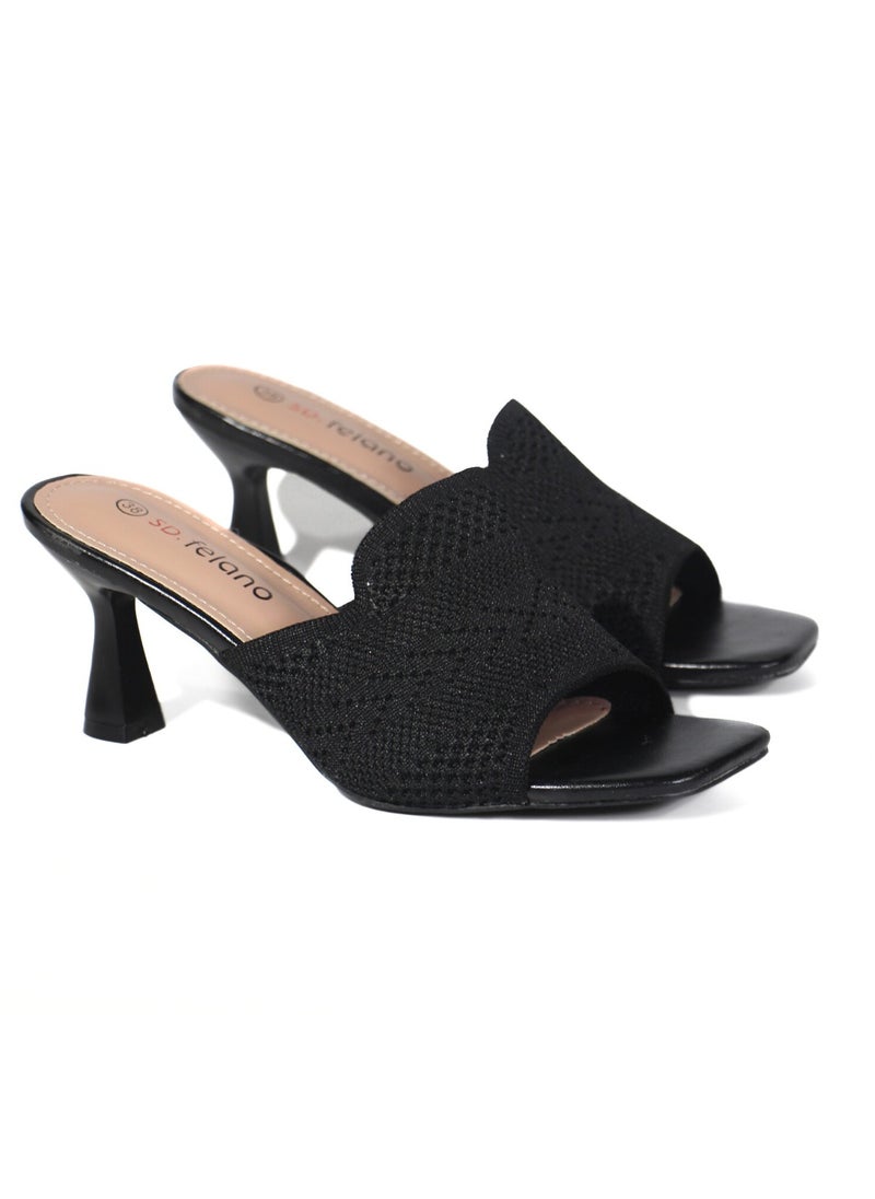 Women High Heel Shoes | Open Toe, Comfortable, Casual Slip-On Heels for Girls & Ladies | Lightweight Women's Fashion Shoes for Work, Bride Wedding Dress Platform Heels Shoes