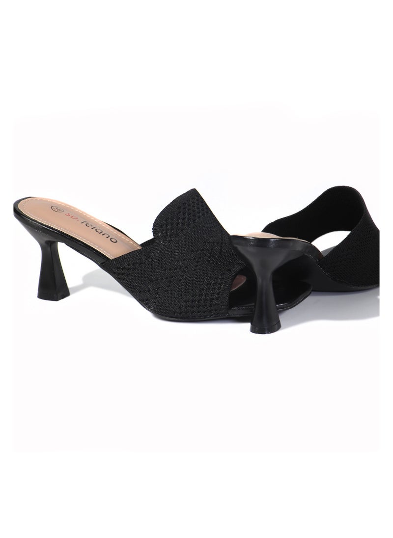 Women High Heel Shoes | Open Toe, Comfortable, Casual Slip-On Heels for Girls & Ladies | Lightweight Women's Fashion Shoes for Work, Bride Wedding Dress Platform Heels Shoes