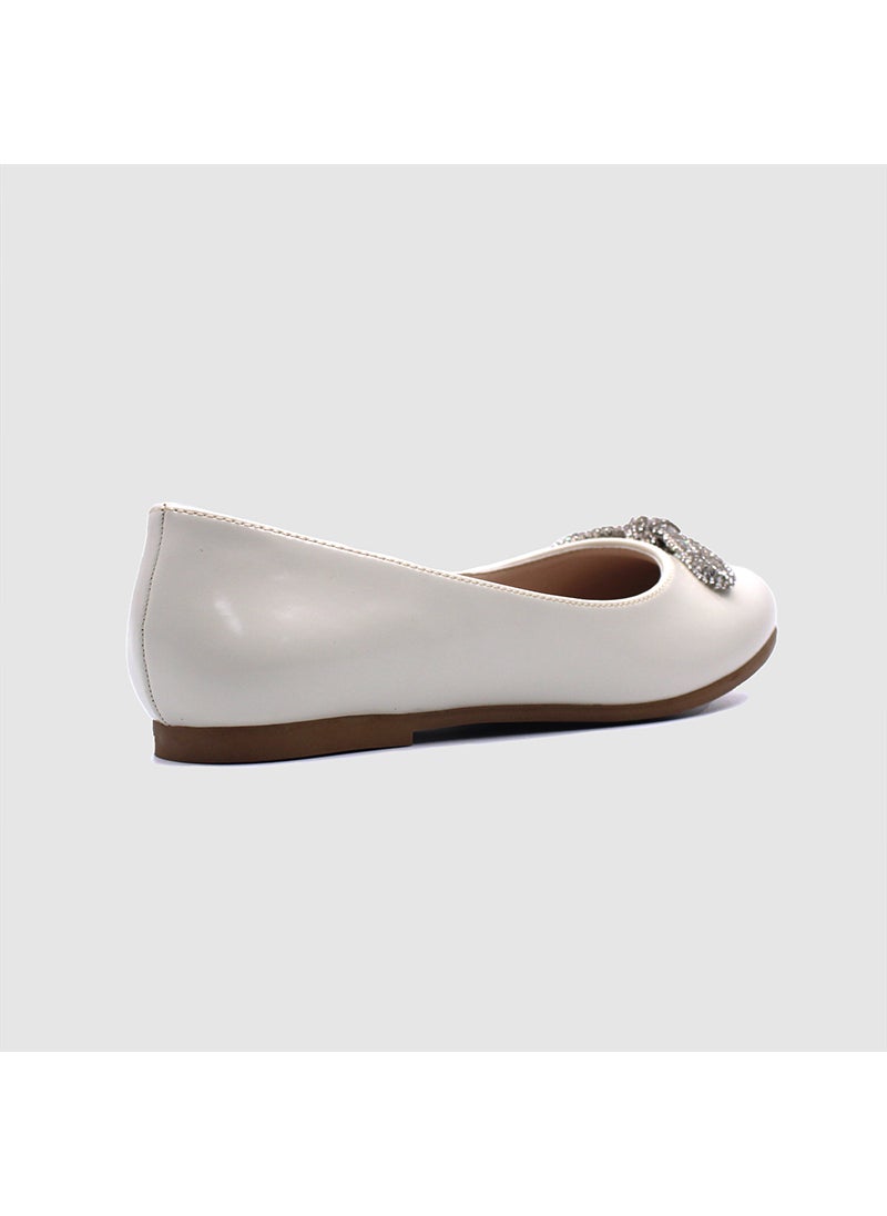 D' Daniela - Elegant Bow Ballet Flats
