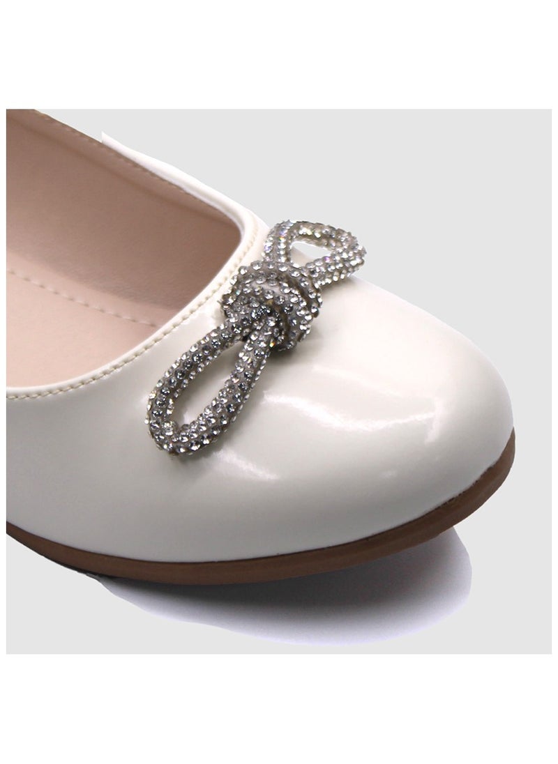 D' Daniela - Elegant Bow Ballet Flats