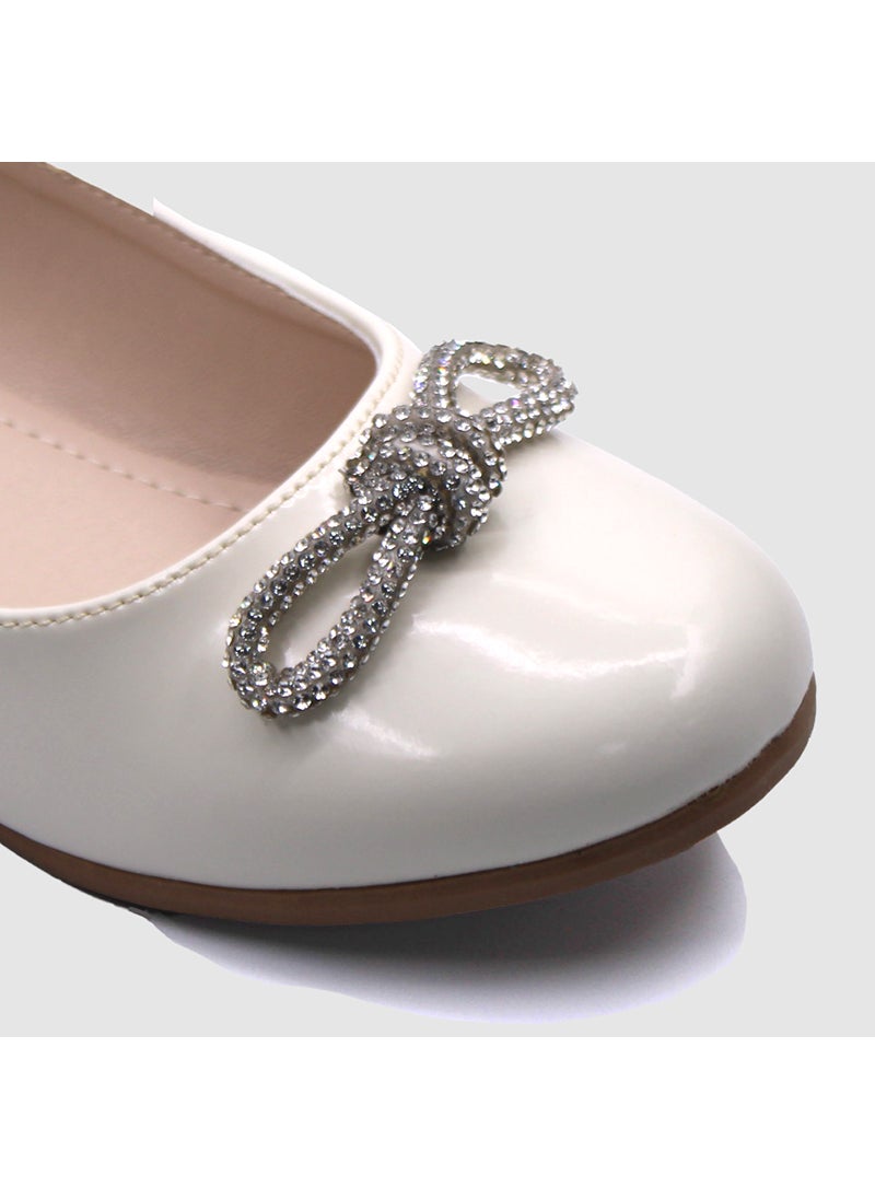 D' Daniela - Elegant Bow Ballet Flats