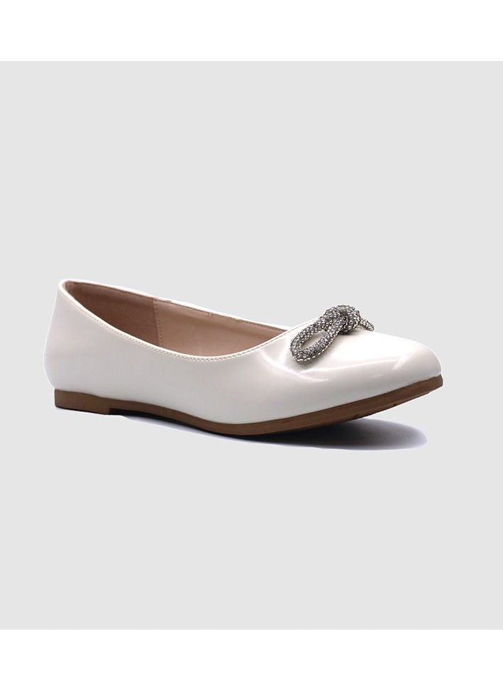 D' Daniela - Elegant Bow Ballet Flats
