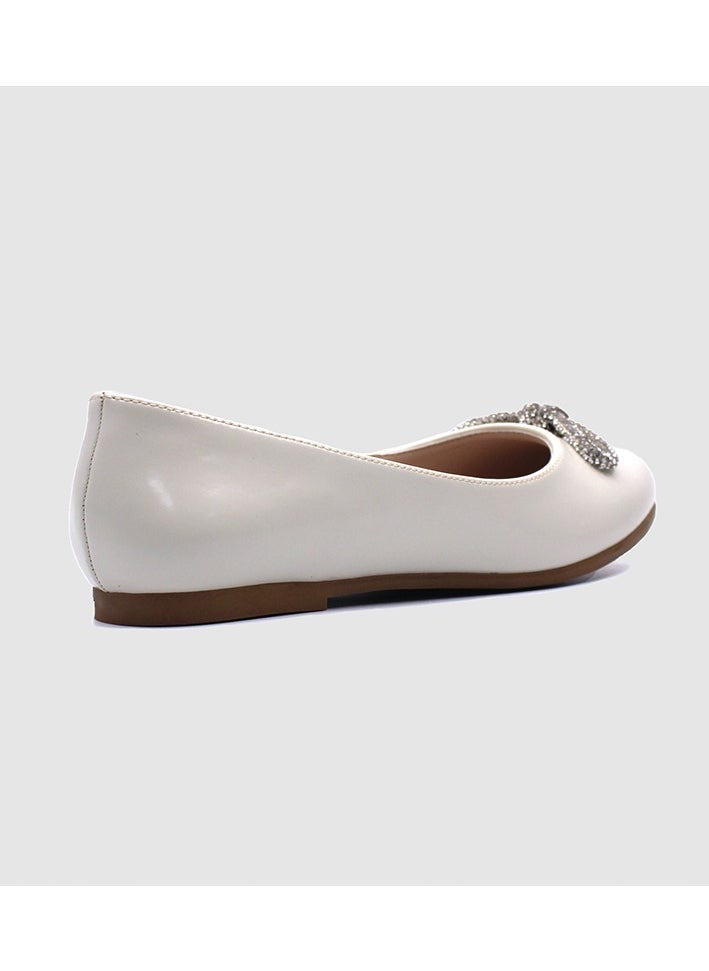 D' Daniela - Elegant Bow Ballet Flats