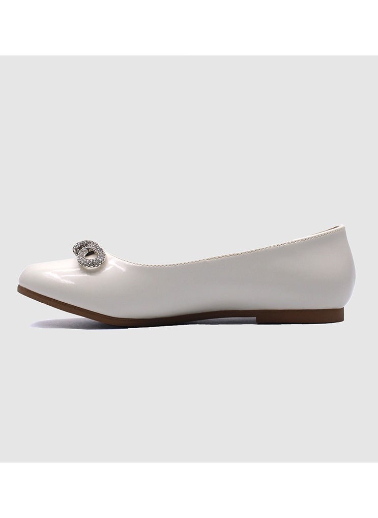 D' Daniela - Elegant Bow Ballet Flats