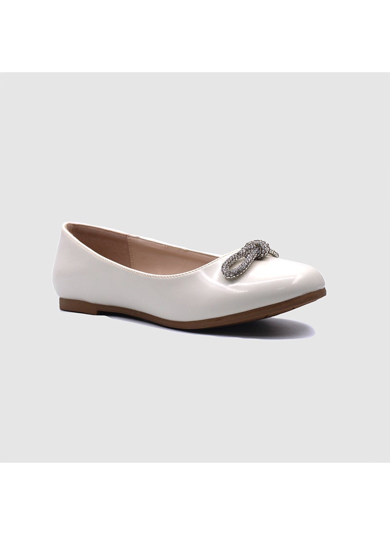 D' Daniela - Elegant Bow Ballet Flats