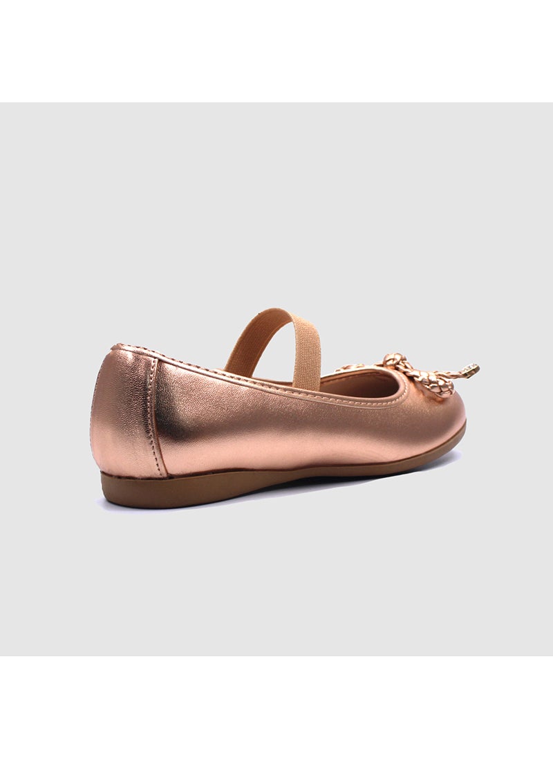 D' Daniela - Metallic Braided Bow Flats