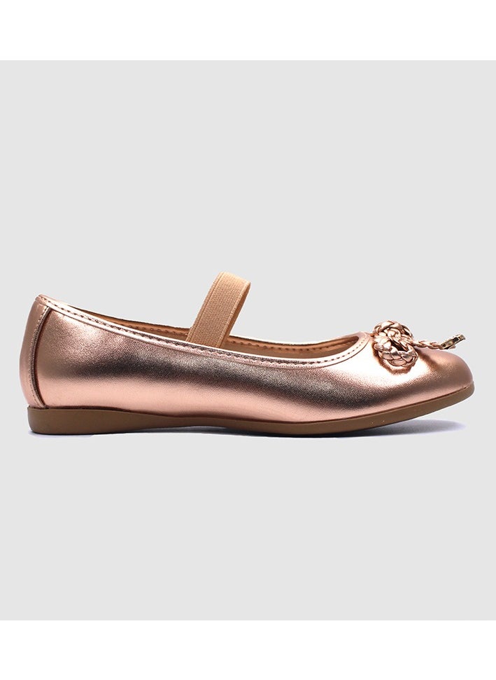 D' Daniela - Metallic Braided Bow Flats