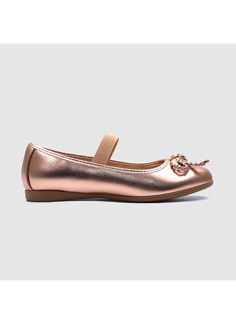 D' Daniela - Metallic Braided Bow Flats