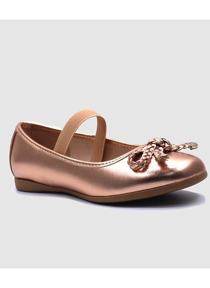 D' Daniela - Metallic Braided Bow Flats