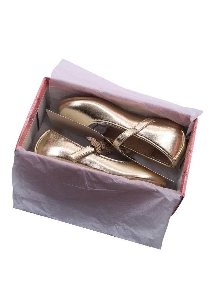 D' Daniela - Metallic Braided Bow Flats