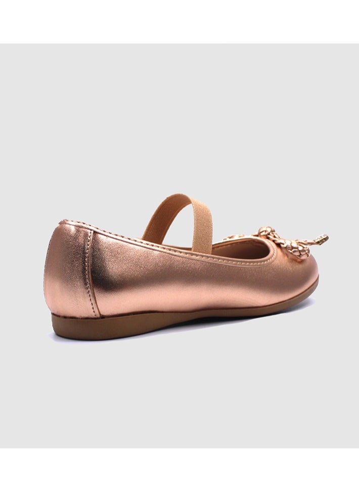 D' Daniela - Metallic Braided Bow Flats