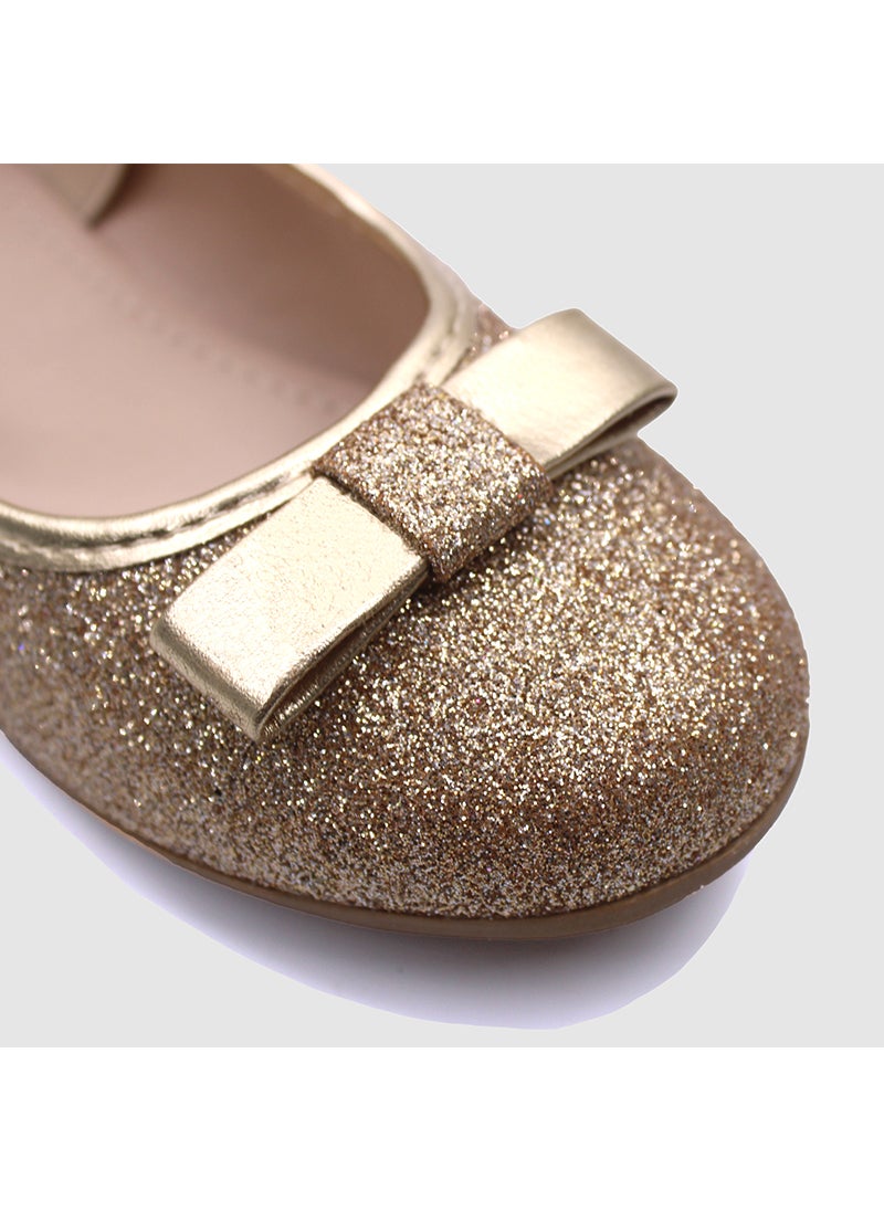 D' Daniela - Glitter Bow Mary Jane Flats