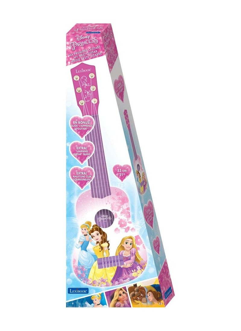 My First Guitar Disney Princess | For Kids and Girls | 21-inch Kids Guitar | Lightweight | Perfect for Beginners | Pink