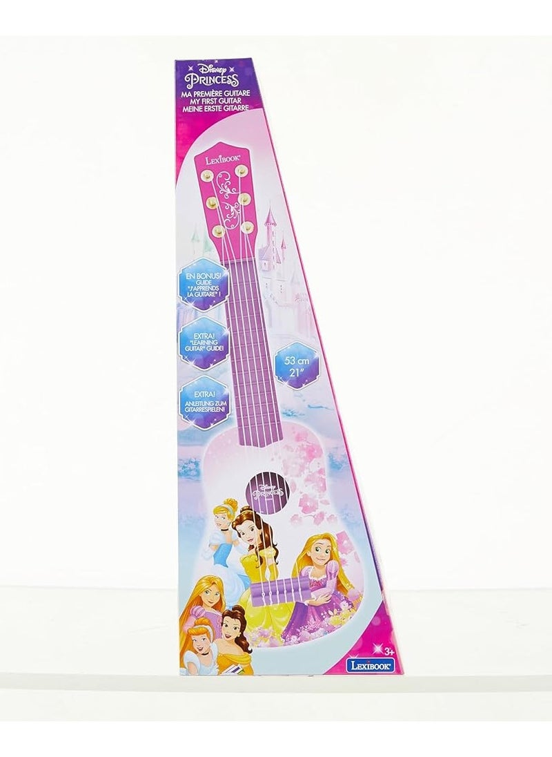 My First Guitar Disney Princess | For Kids and Girls | 21-inch Kids Guitar | Lightweight | Perfect for Beginners | Pink